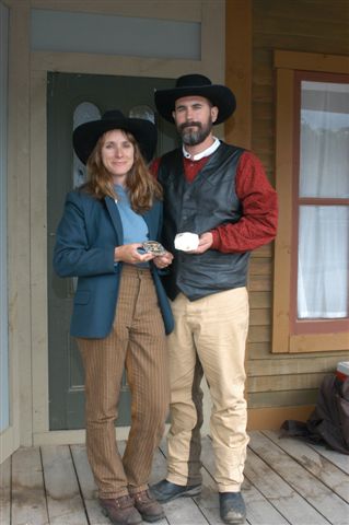 2006 SASS CT State Champions - Appaloosa Amy and Quaker Hill Bill.