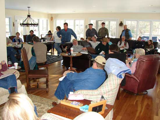 Ghost Riders at their February 2007 meeting about the 2007 Tri-State.
