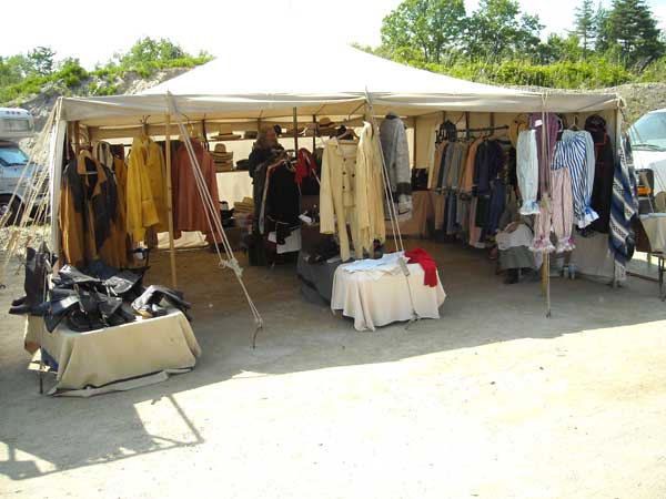 Clothing vendor.