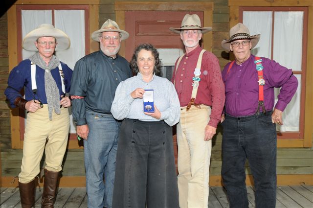 2010 Spirit of the Game Winner, Boston Lady, with previous winners.