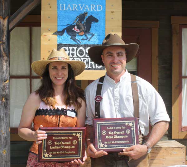 Top Overall Shooters: Appaloosa Amy and James Samuel Pike.